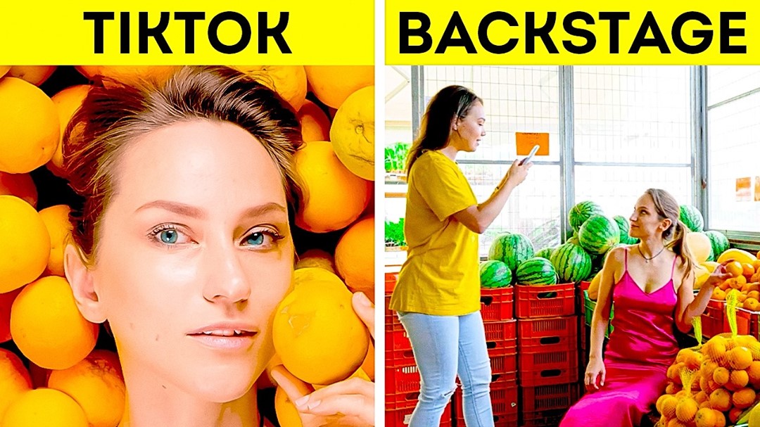 TIKTOK vs REALITY Backstages of Popular Trends and TIKTOK Hits