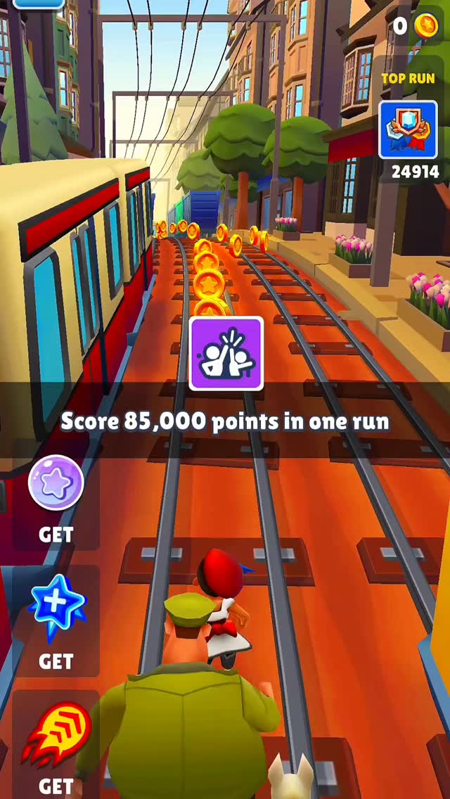 Subway Surfers Gameplay Subway Surfers endless runner Gameplay