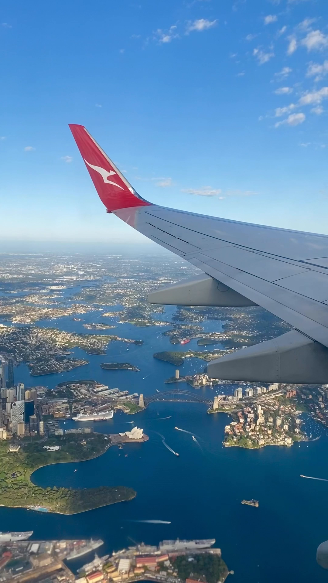 The moment you fly into Sydney and realise that dreams of visiting ...