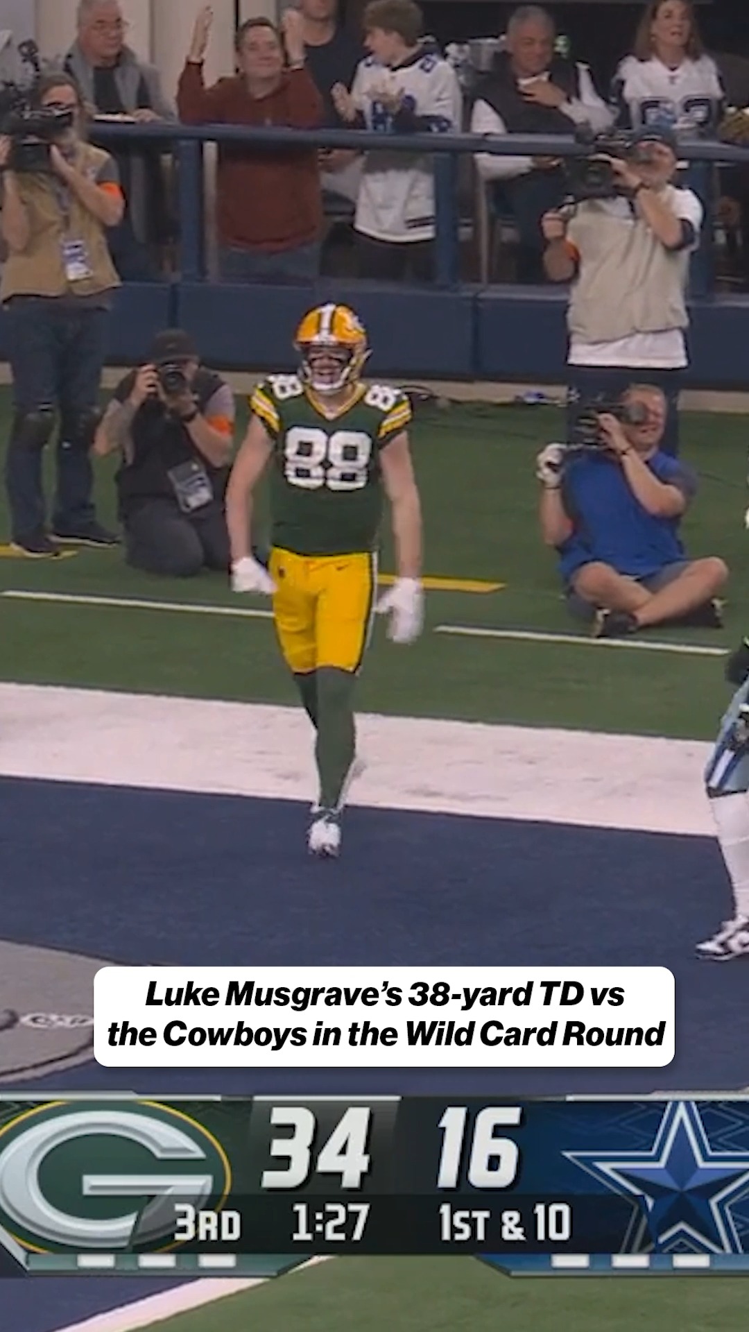The last time the Cowboys and Packers clashed, Jordan Love connected ...