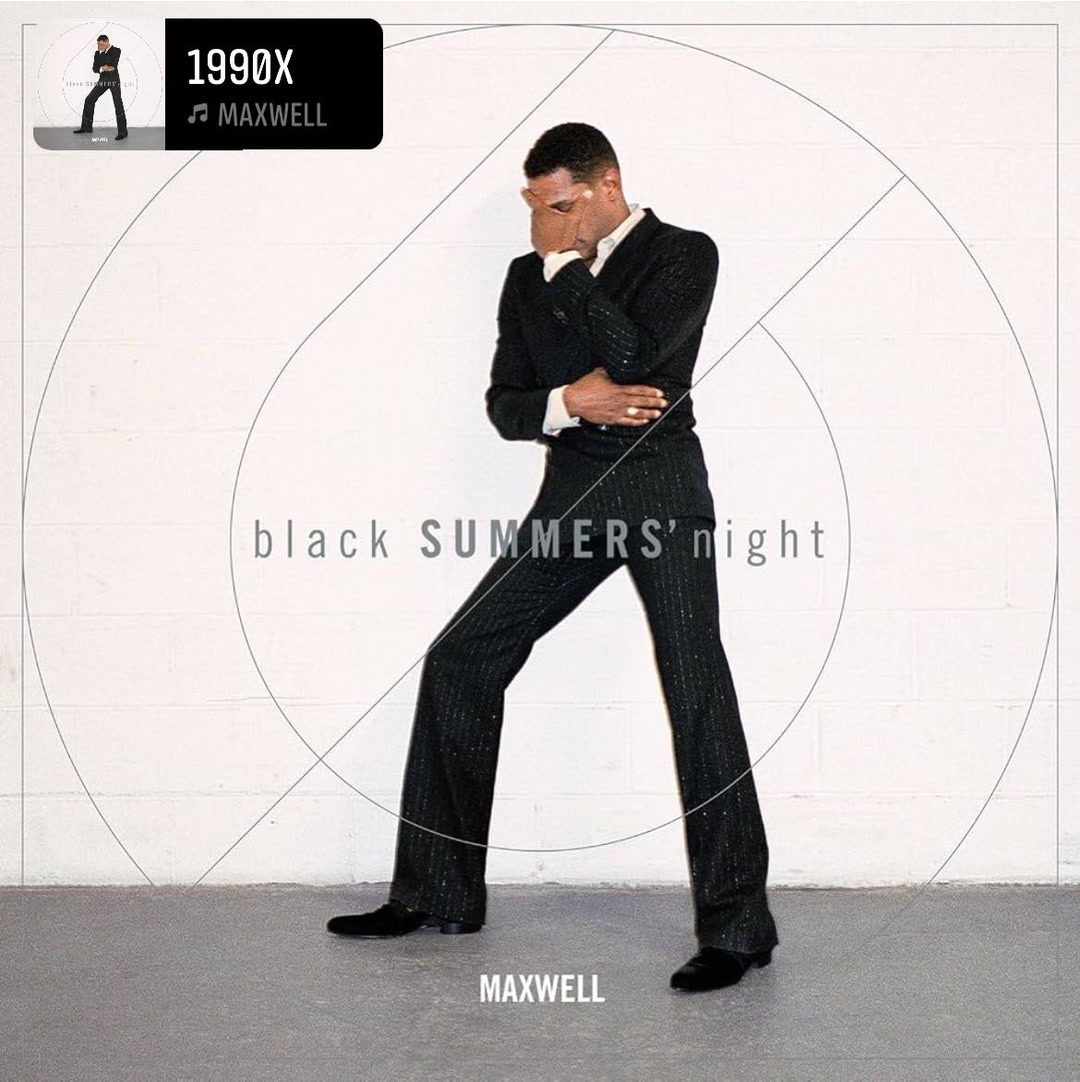 Maxwell released his fifth studio album blackSummers'night eight