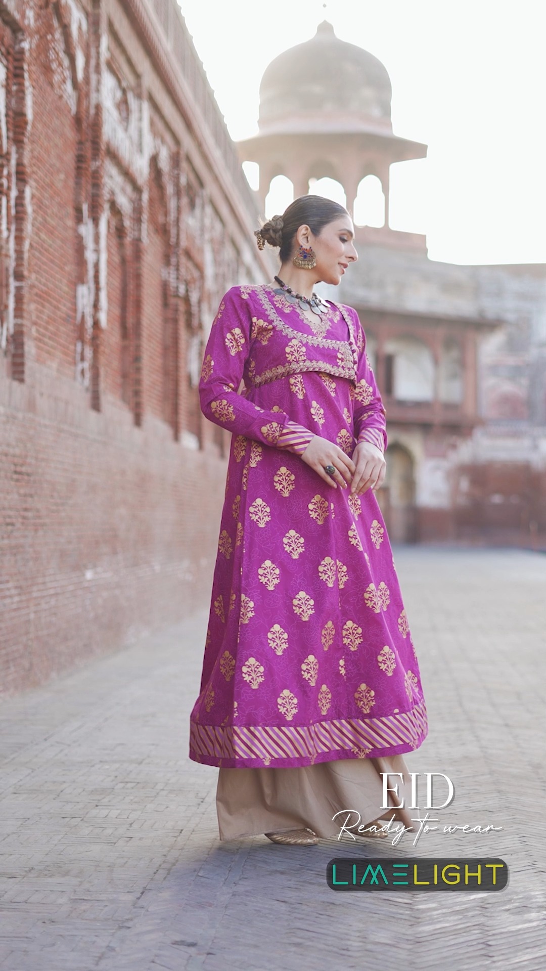 limelight semi formal dresses Ready To Wear Embroidered Cambric Pishwas, Rs. 5,899. Code: P9743PS, Shop here: https://bit.ly/3Vtt7yX, Dress up for Eid in style and spread joy with our festive suits!🌺, #Limelight #EidPret limelight summer sale 2025