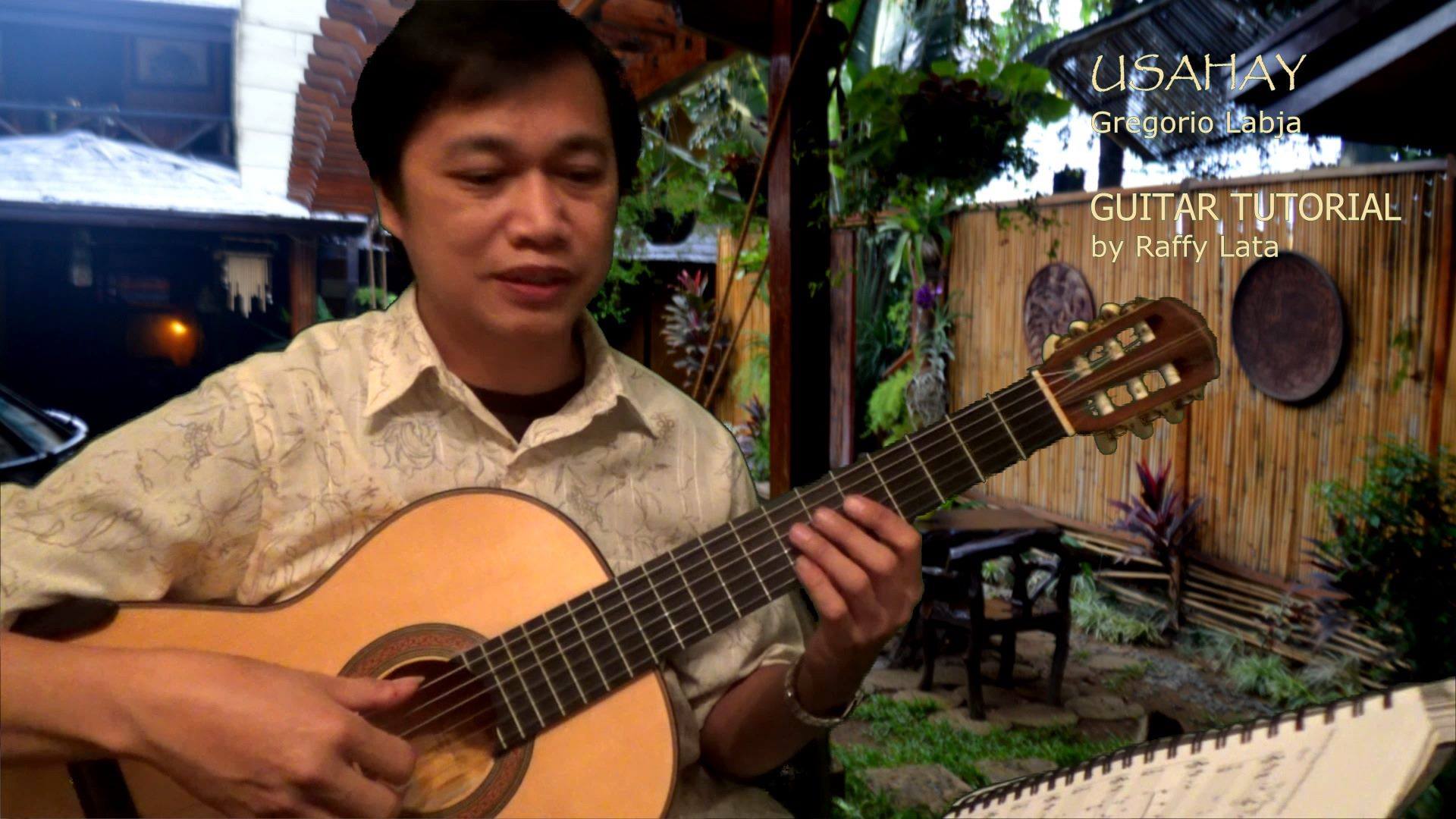 Gitara Sa Kanto - USAHAY (VIDEO LESSON) - Gregorio Labja - by Pasigenyo
