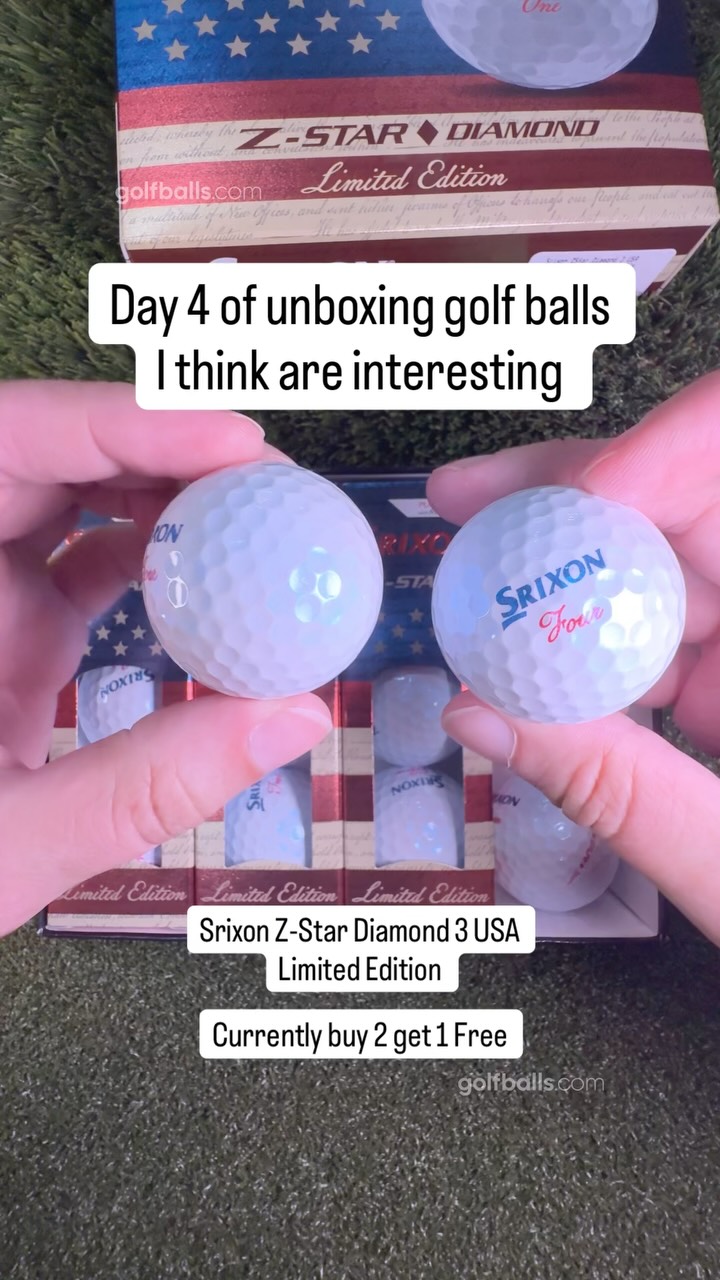 Day 4 of unboxing golf balls that I think are interesting
