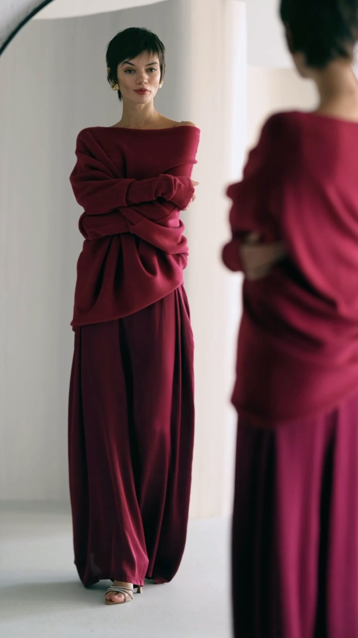 nadine merabi diane burgundy dress Meet the Dress. Crafted from a sheer Bordeaux velvet embroidered lace, this decadent midi reveals a subtle hint of skin. Shop now crafted from sheer burgundy