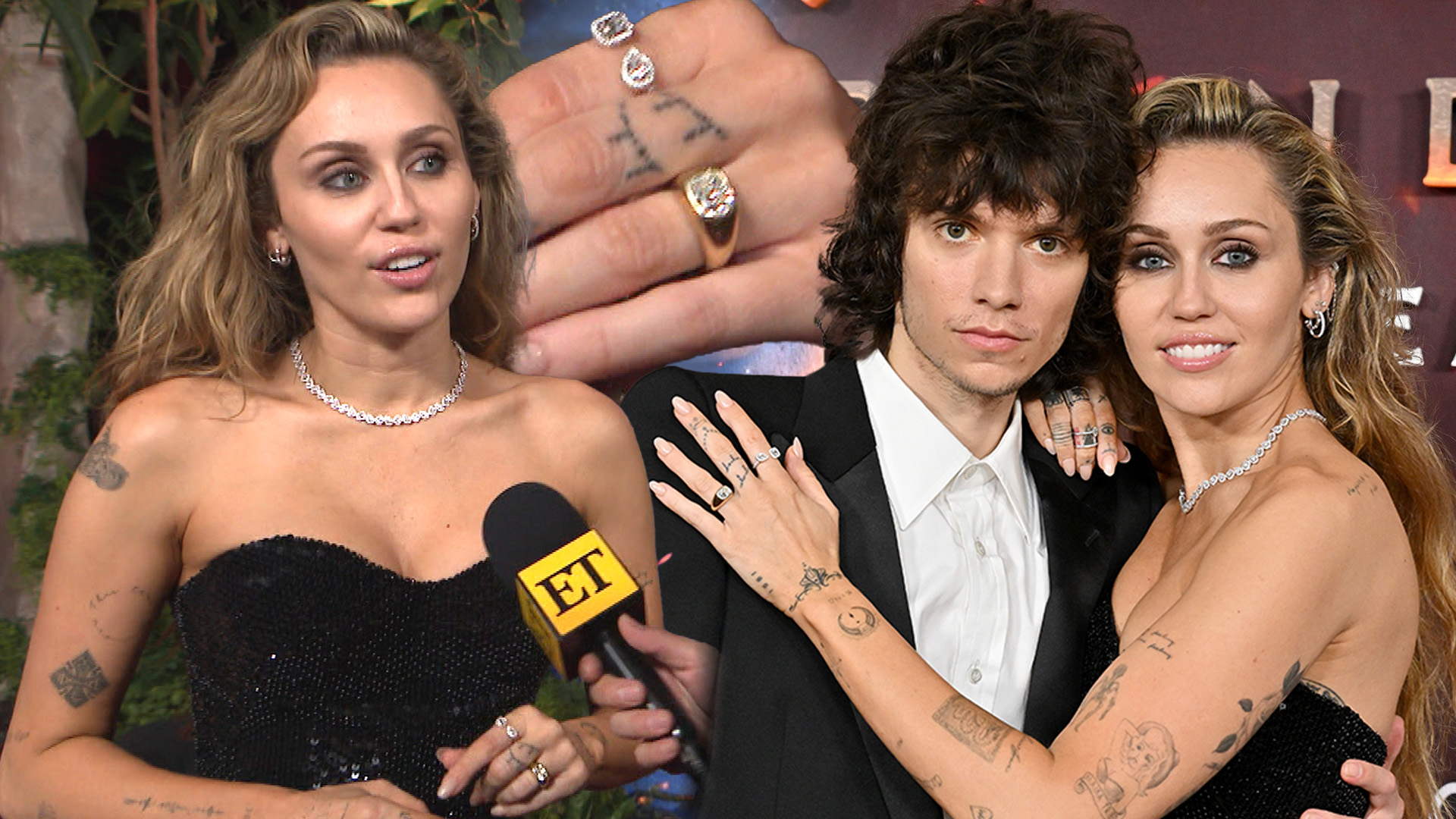 Miley Cyrus and Maxx Morando are engaged! Miley debuted her diamond ...