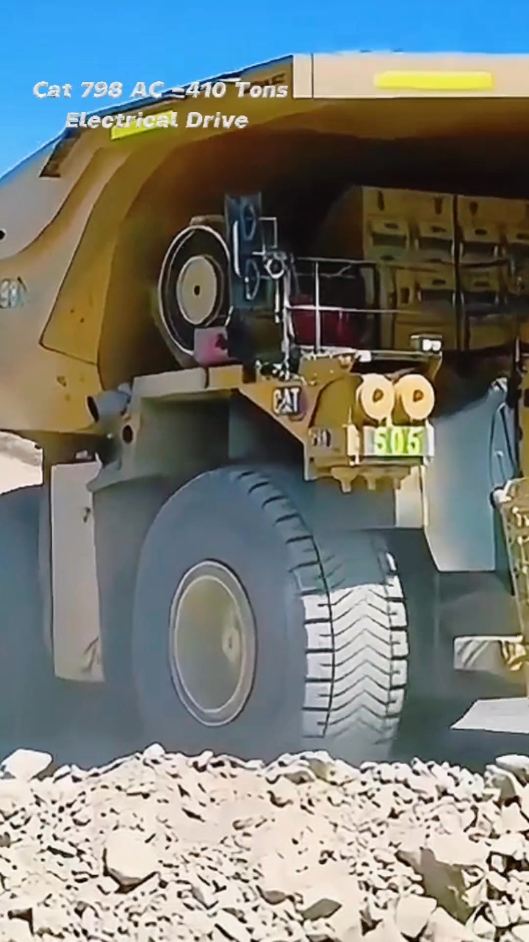Haul truck in Action: Cat 798 AC 410 Ton Fully Loaded 🚛💪” #Cat798AC # ...