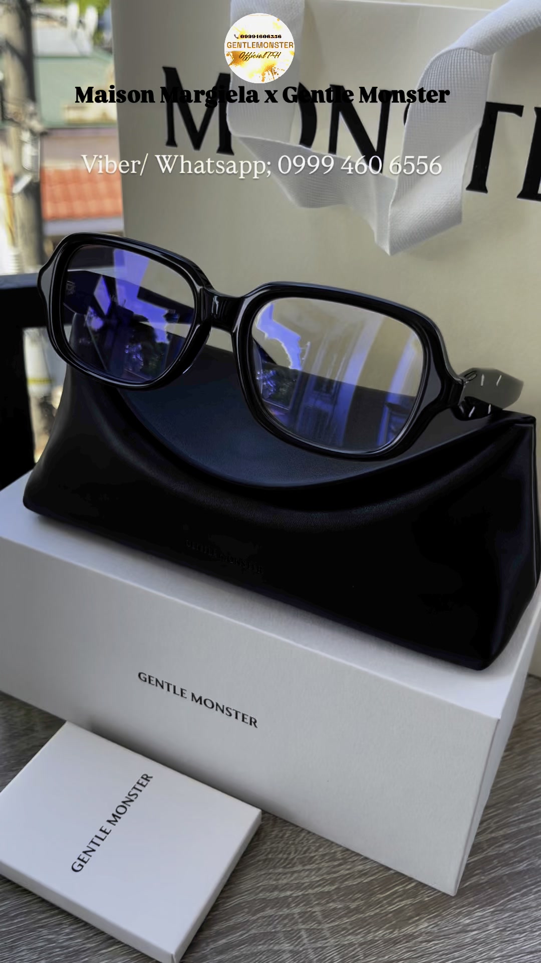 Gentle Monster x Maison Margiela MM114 01 (With 2025 packaging