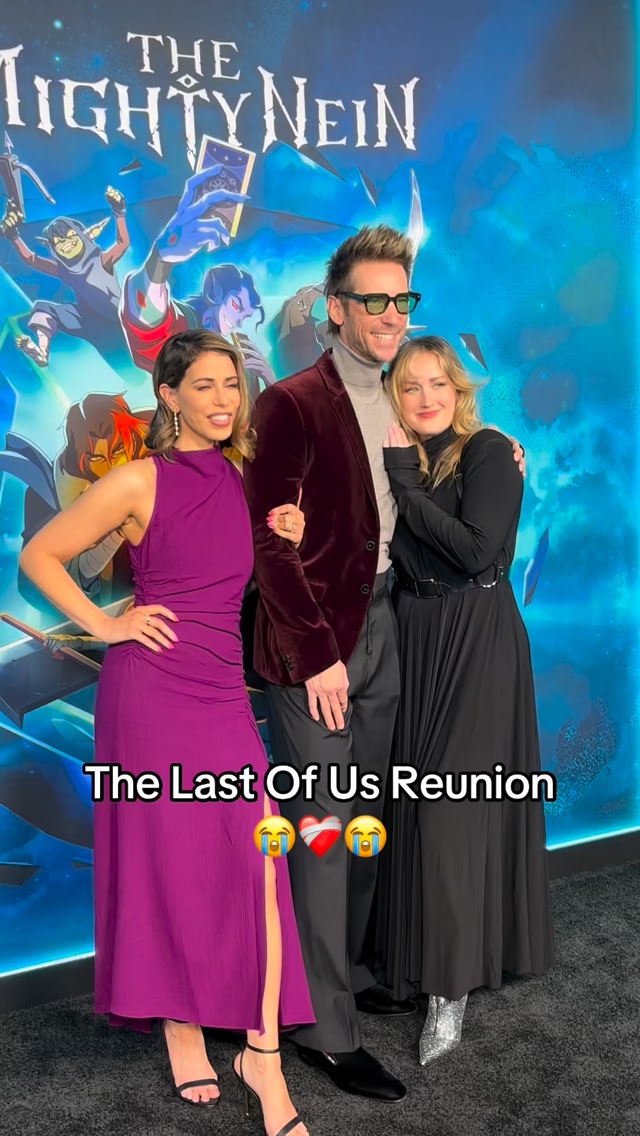 #TheLastOfUs stars Laura Bailey, Troy Baker, and Ashley Johnson reunite ...