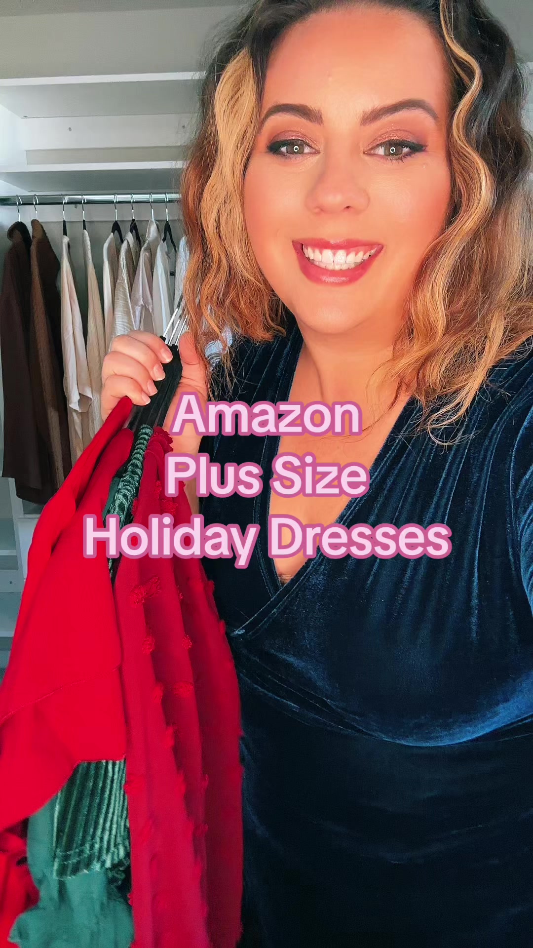 plus size holiday dresses amazon outfits from Amazon! 🔗 in my favorites & comment below 👇🏼. #amazonfinds #plussize #holidayoutfitideas party plus size black dresses
