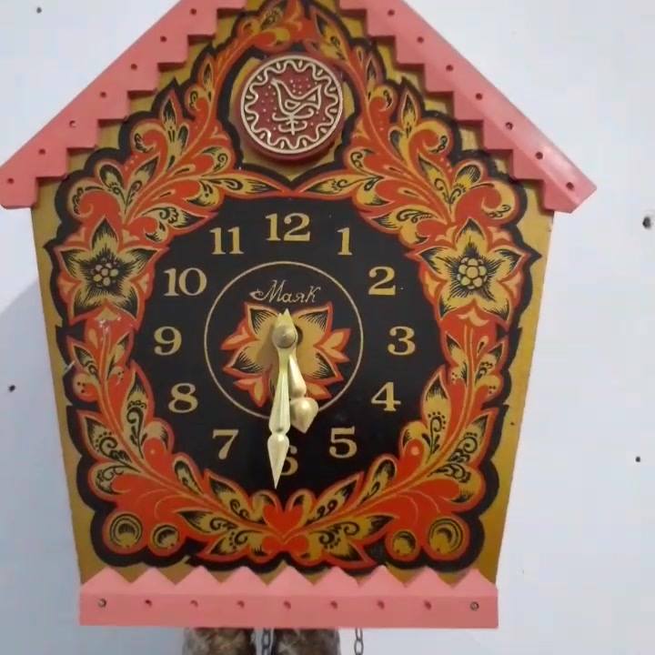 Clocks Home Décor USSR clock Soviet wall clock Soviet working clock ...