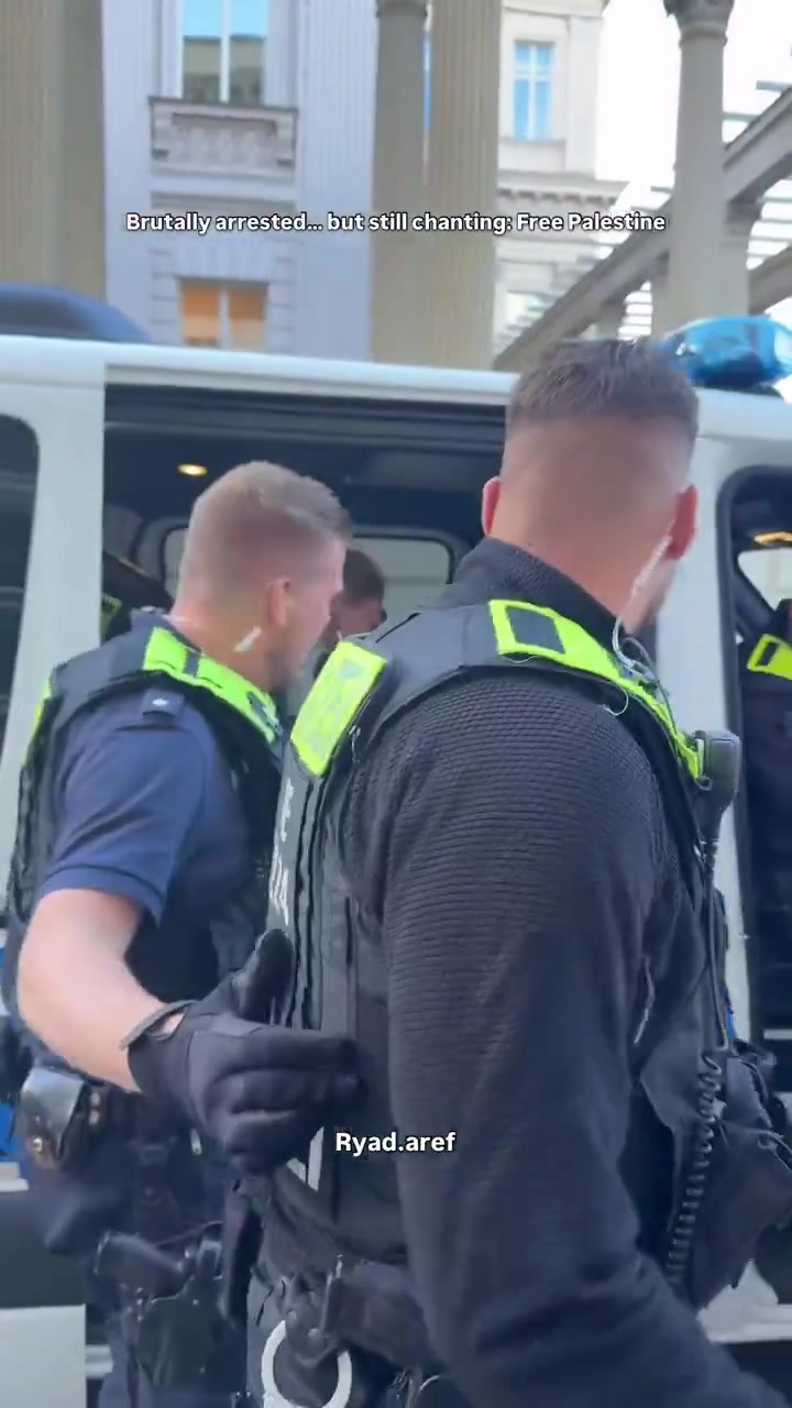 This is how you should deal with Pro Hamas 🗑 Arrest & deport.🚨 Good 👍 ...