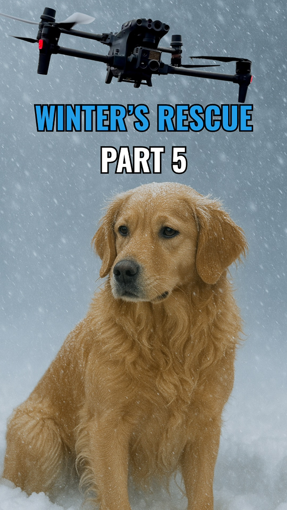 Part 5 – Thermal Drone Finds Missing Golden Retriever… In a Snowstorm ...
