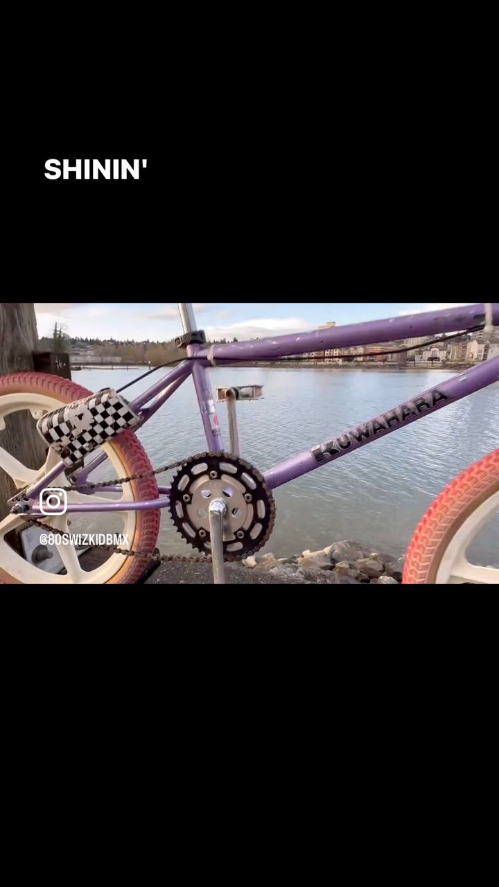 What is an 84 Japan 175mm crank old school BMX bike?