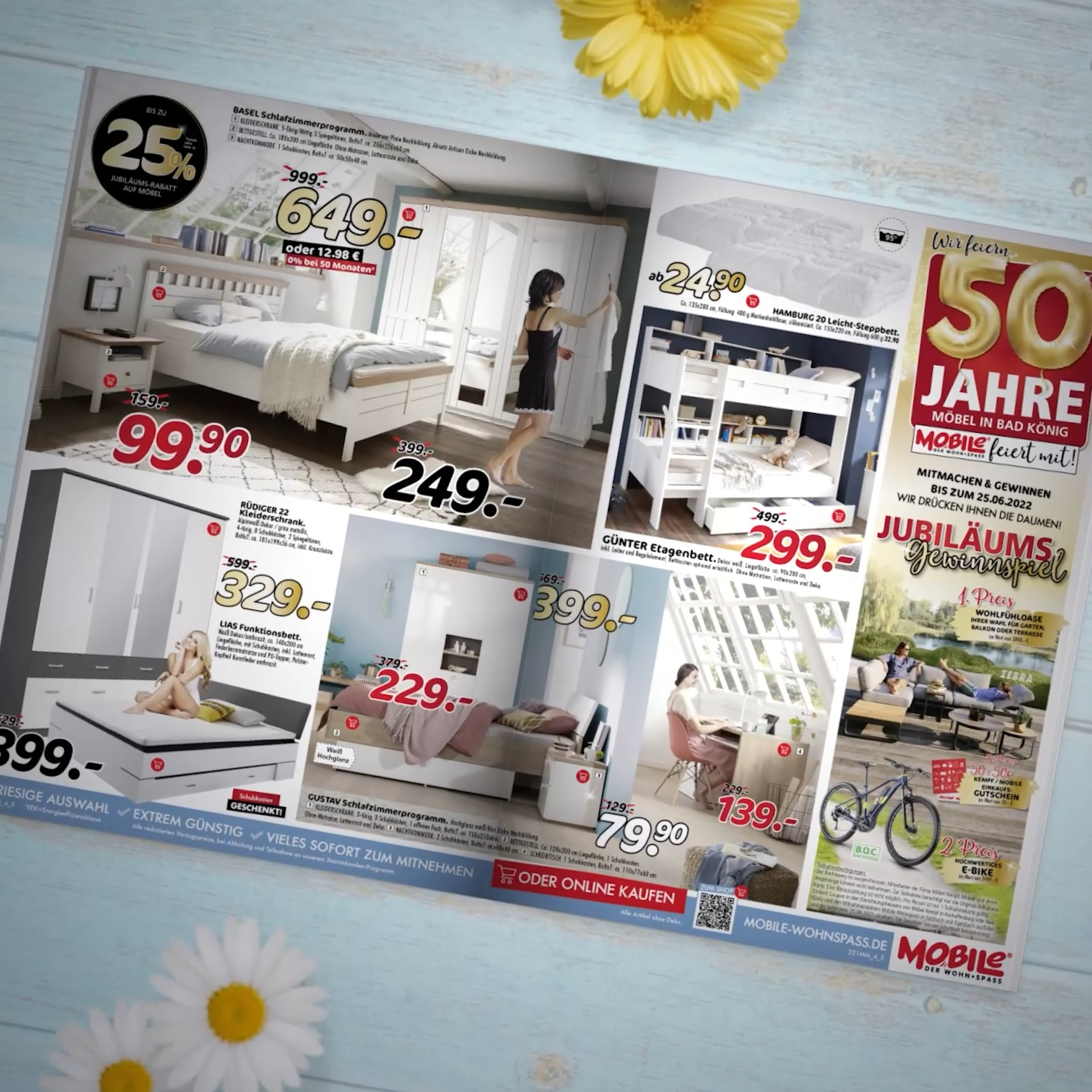 Unser neues Prospekt ist da 😁 Klick dich gleich mal durch und entdecke unsere aktuellen Angebote 👉 https://bit.ly/3LHVkcW. | Mobile Wohnspass
