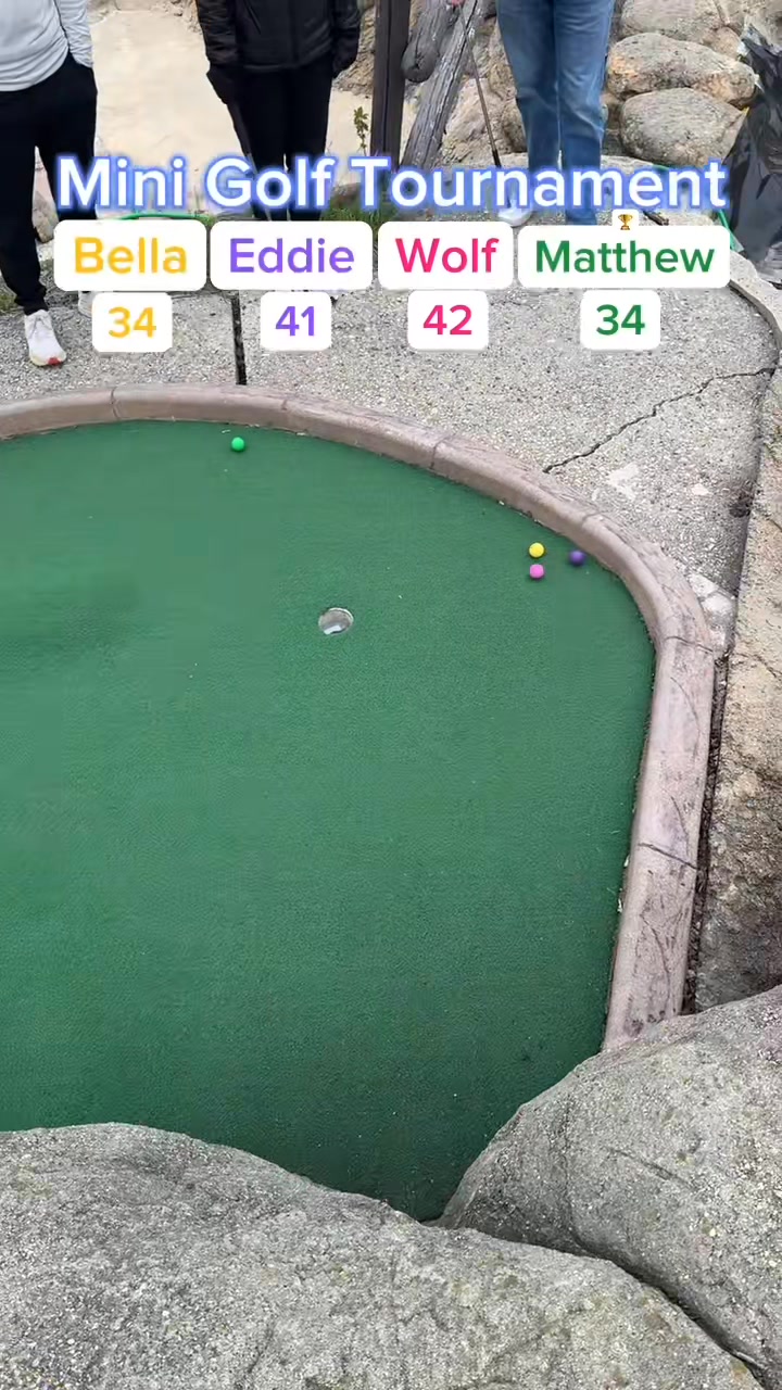 Mini Golf Tournament #5 18 holes (Holes 13-15) #golf #minigolf # ...