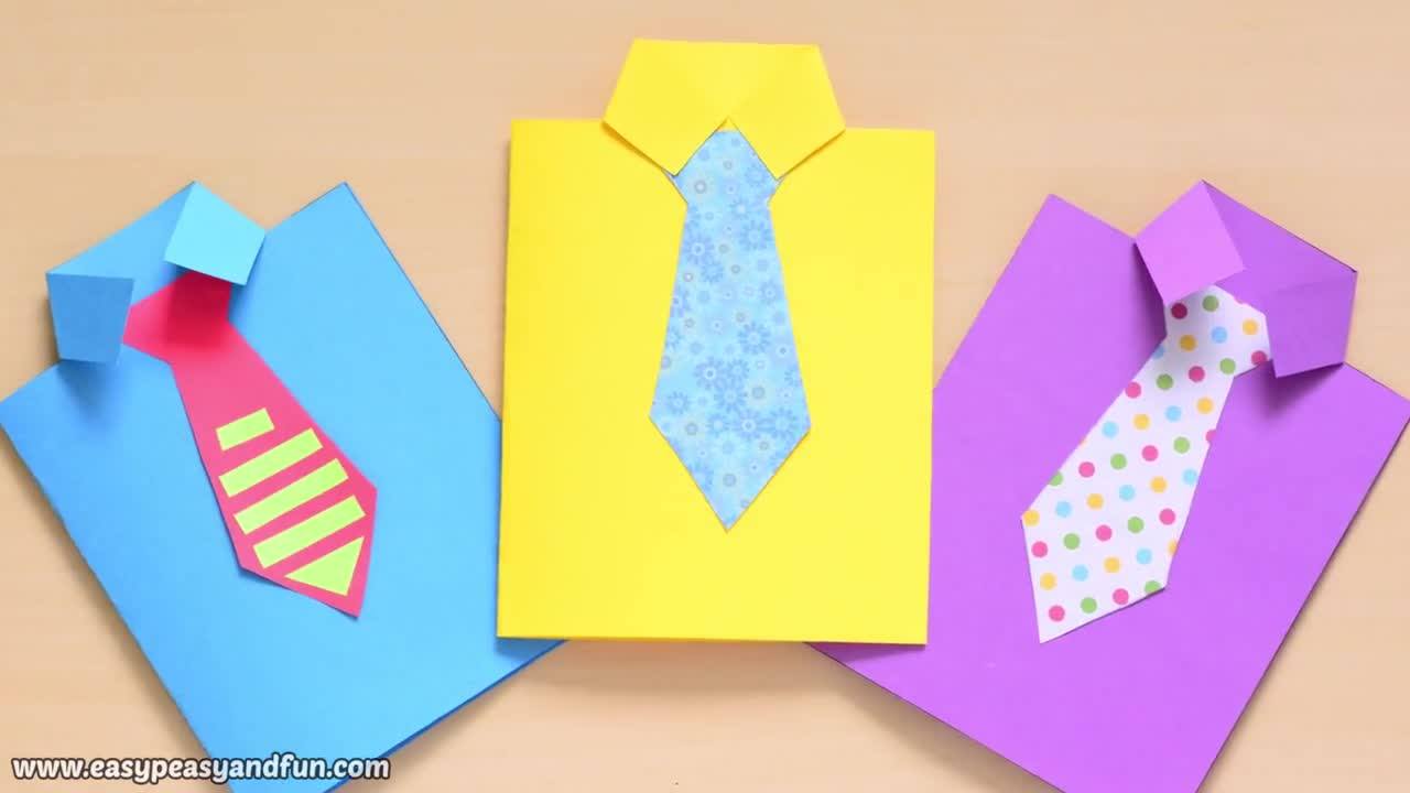 How to Make a Father’s Day Shirt Card (Template Included) | Father’s ...