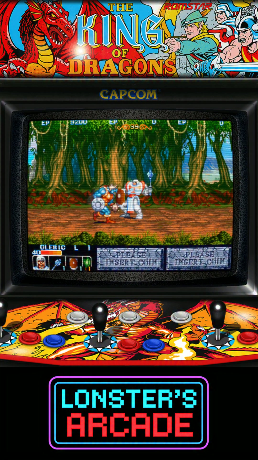 Game Name: King Of The Dragons • Platform: Arcade • Alternate