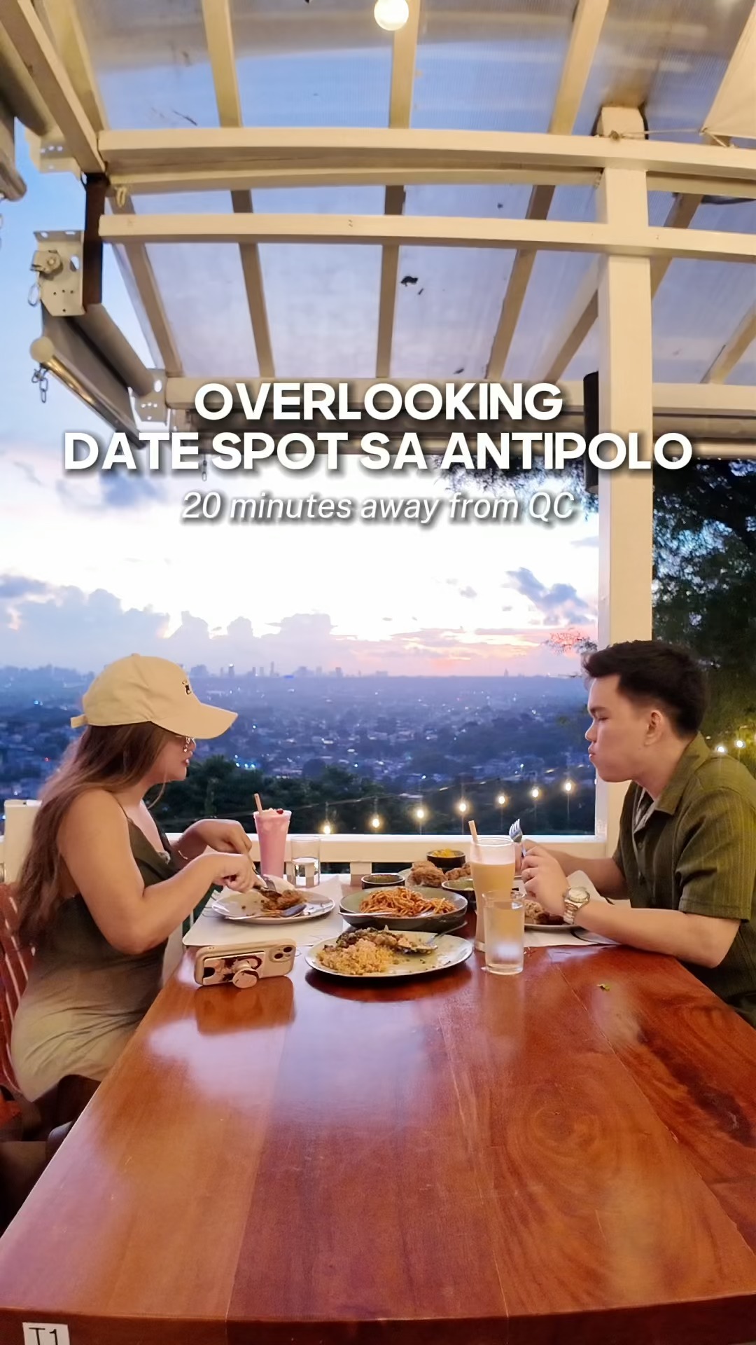 Overlooking Dating Spot and Restaurant sa Antipolo! 🌅 The view is ...