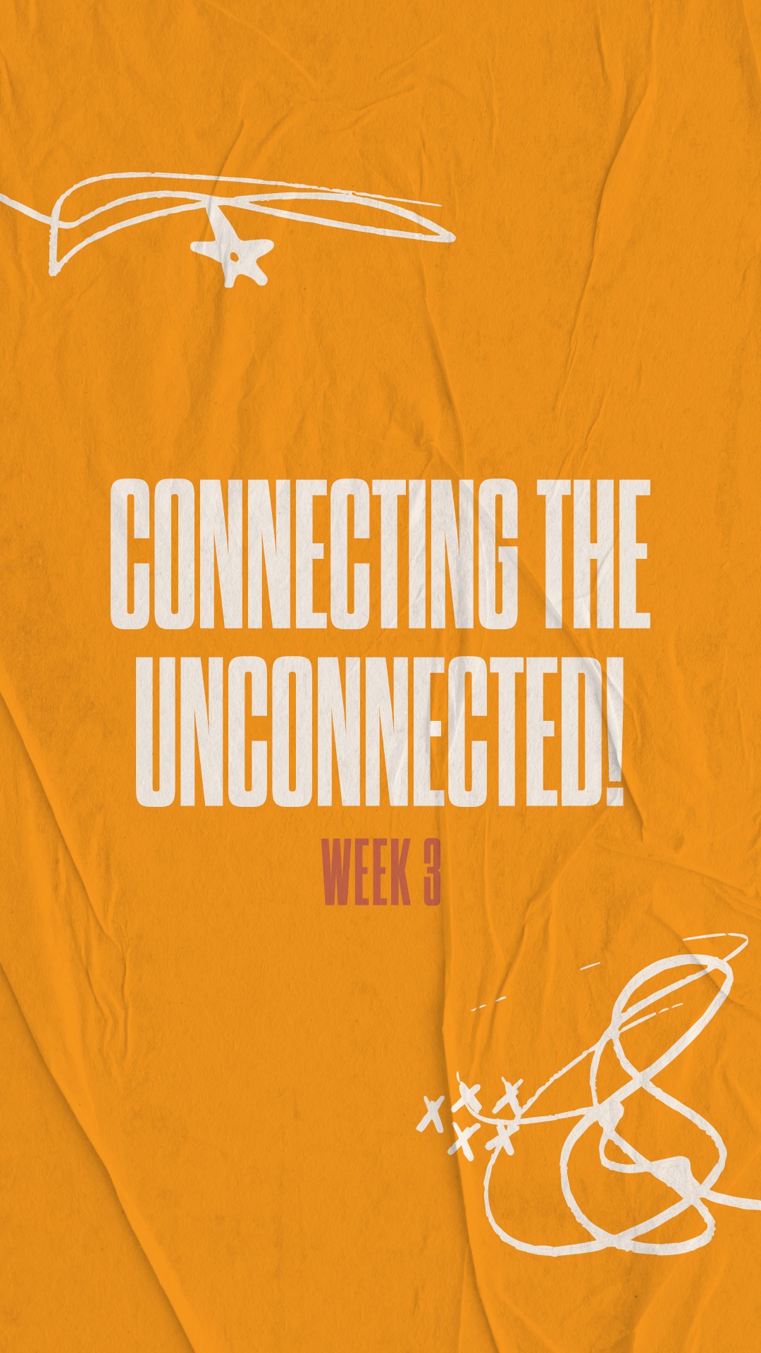 This week we learned about the calling on our lives to connect others ...