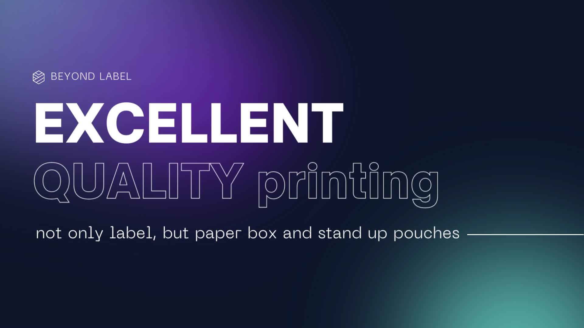Beyond Label Print | Heyuan