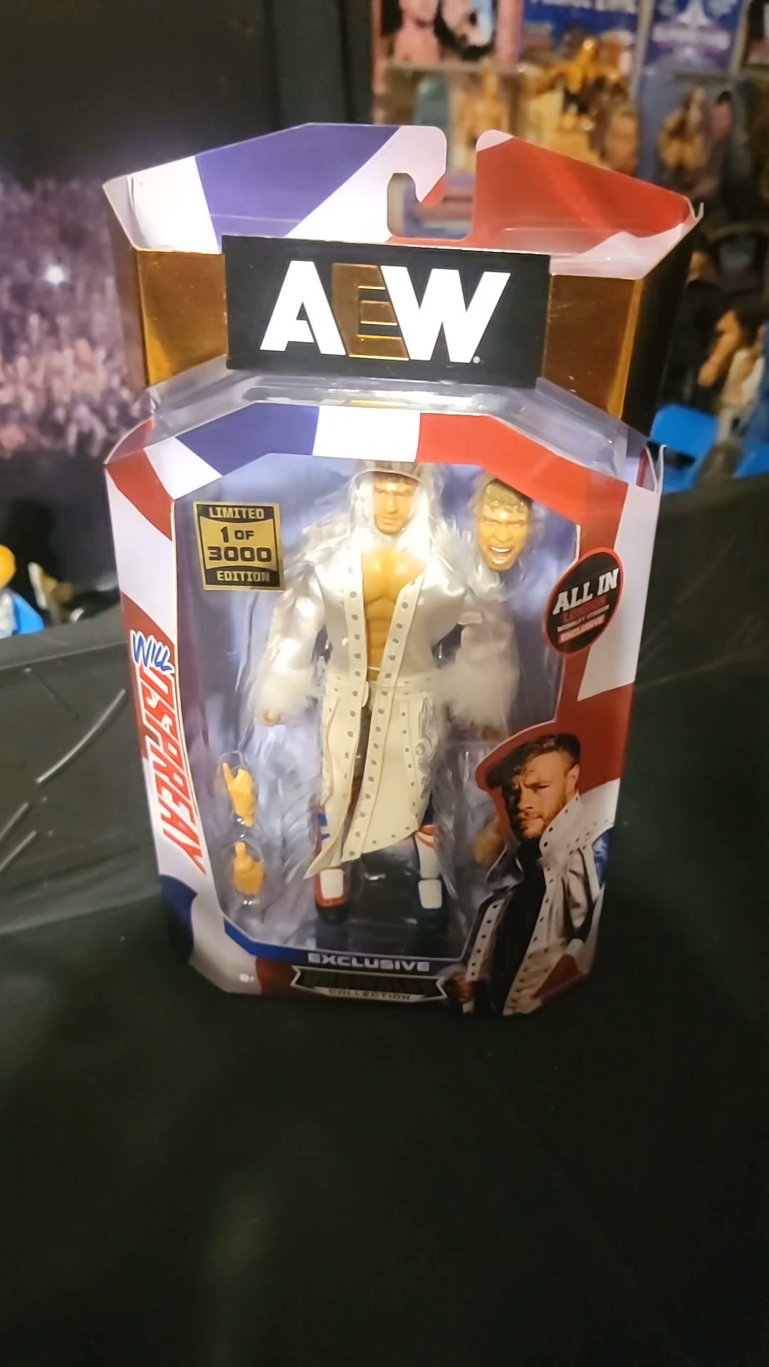AEW Jazwares Unrivaled Collection: Will Ospreay All In London