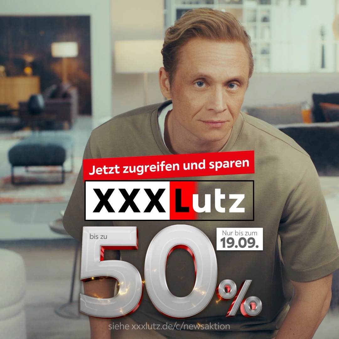 Schnell sein lohnt sich! 🏃‍♀️ Wir feiern die XXXLutz Prime Time im Onlineshop und in unseren Filialen. Jetzt zugreifen und sparen mit bis zu 50% Rabatt. ❤️, Hier entdecken: