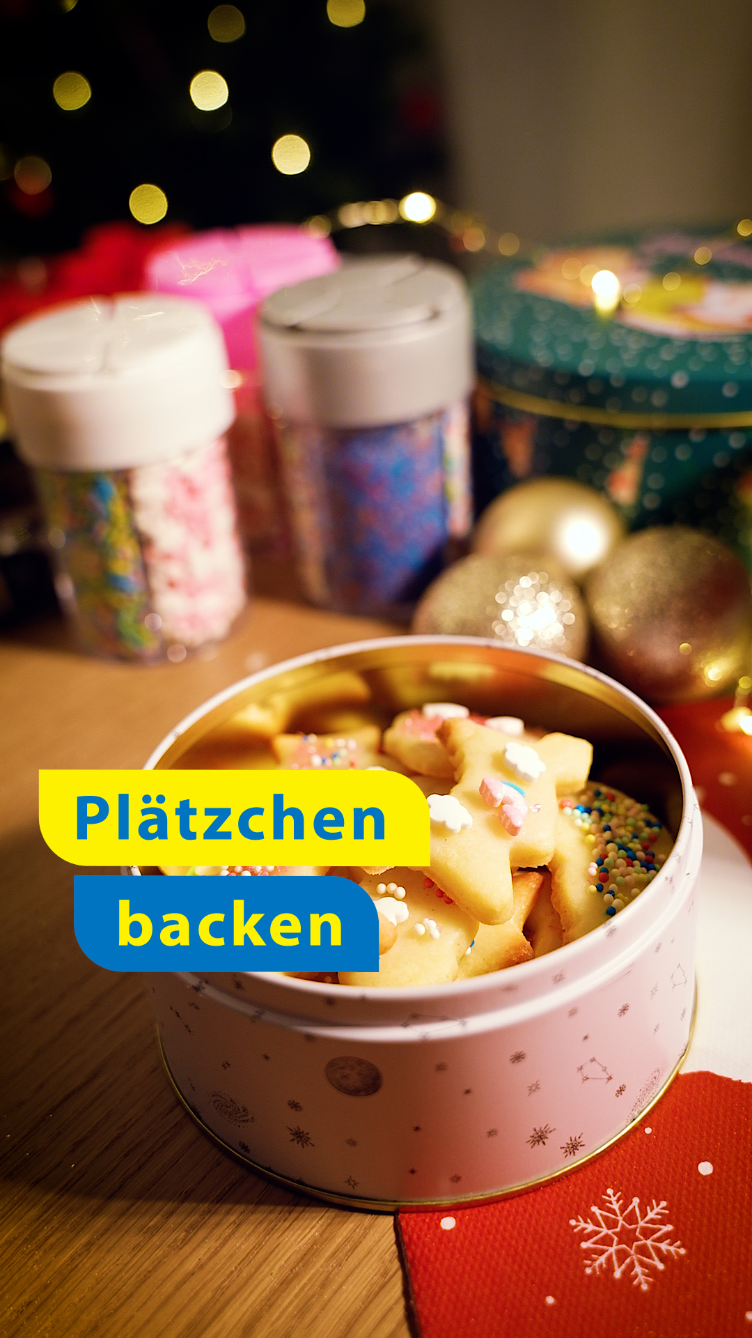 In der Weihnachtsbäckerei! 🎶 Jeder hat eine Lieblingskeksform