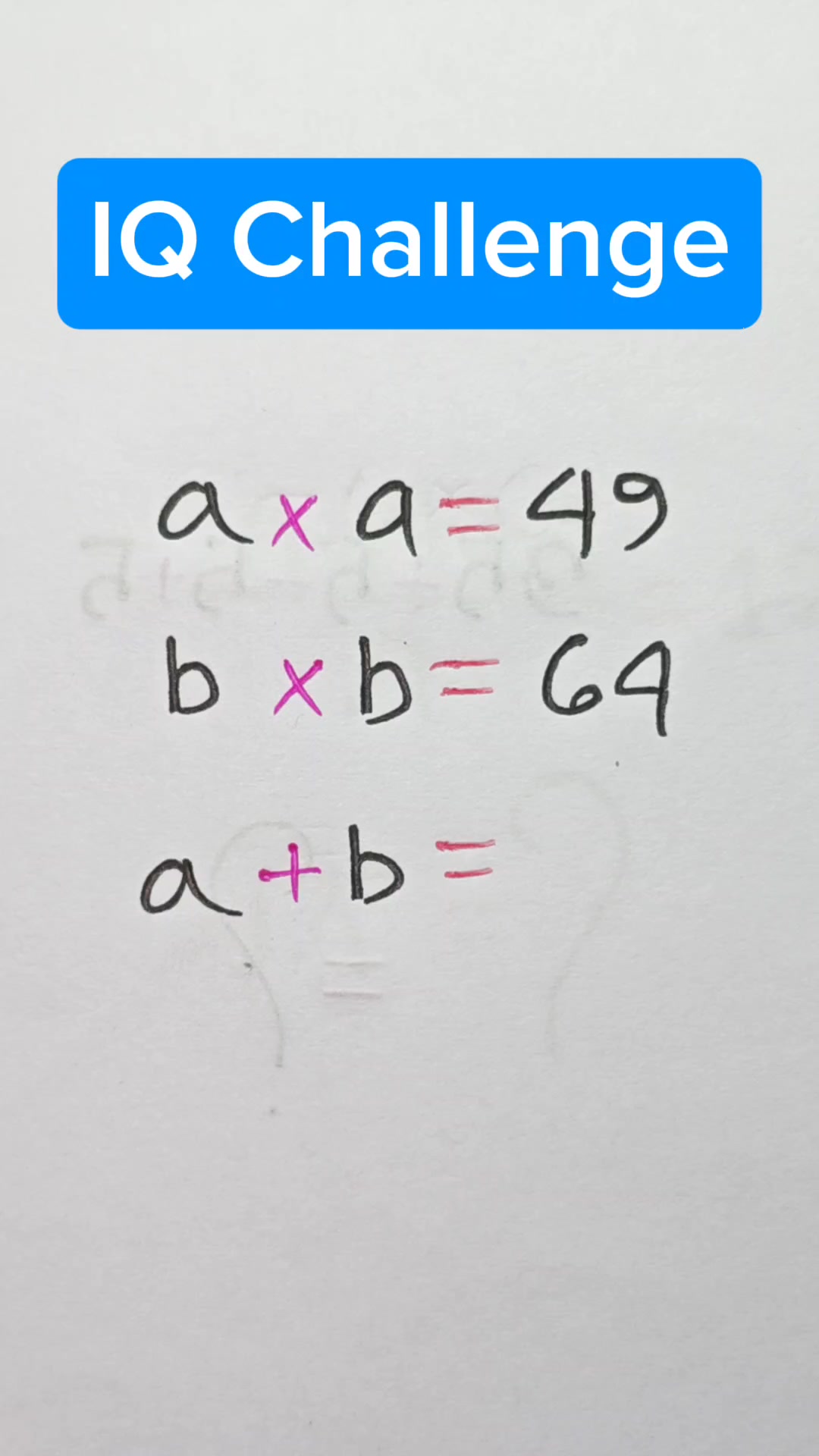 IQ Challenge 🧠 #mathtest #iqchallenge #iqtestextend | IQ Test Extend ...
