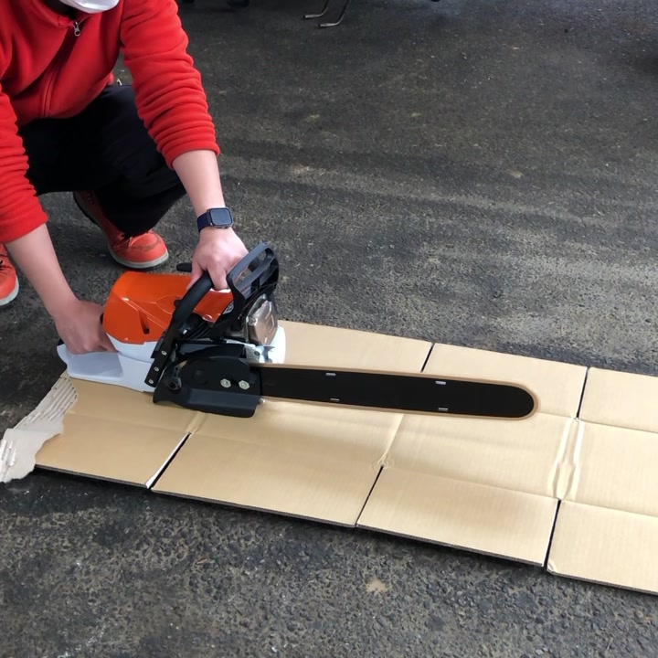 STIHL 根切りチェンソー MS462C-M ルートカッター 試運転です😄 MS462C