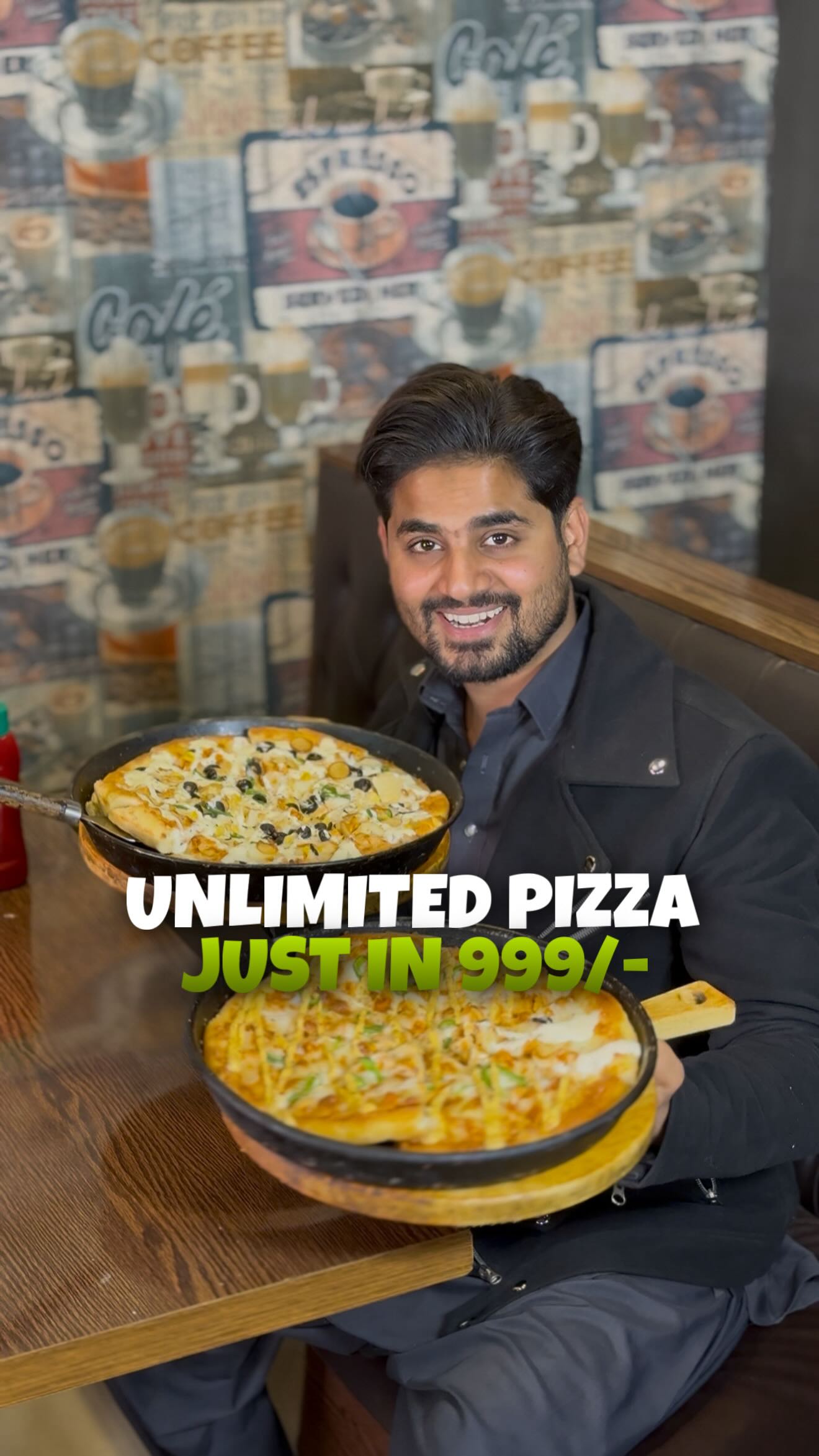 999/- RUPEY ME UNLIMITED PIZZAY😮🔥 @crispnspice Commercial Market ...
