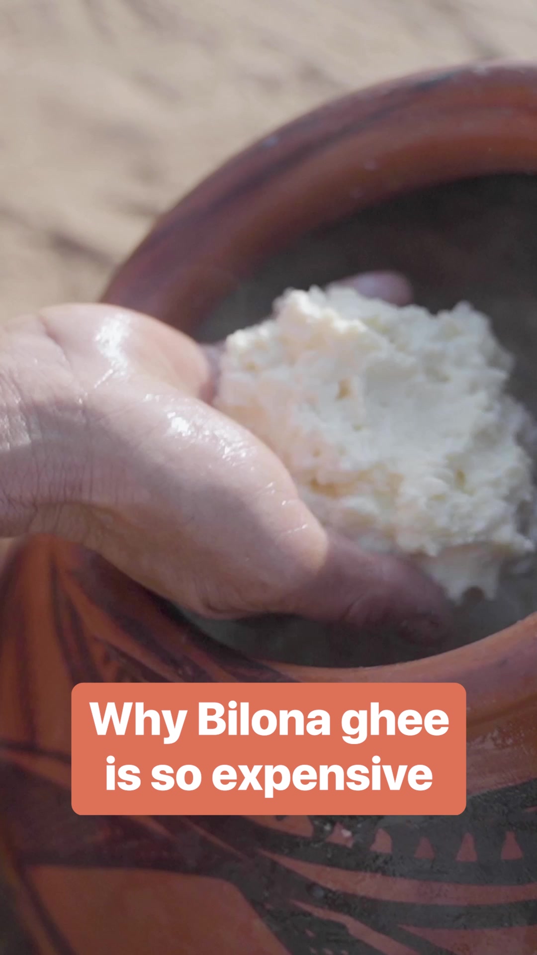 Ghee is a kind of hand-churned butter that can cost 3 times as much as ...
