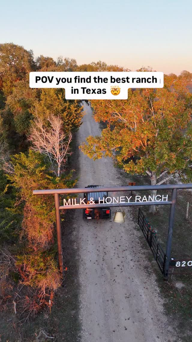Send this to your travel partner 🤠 📍 Milk & Honey Ranch | Burton, TX ...