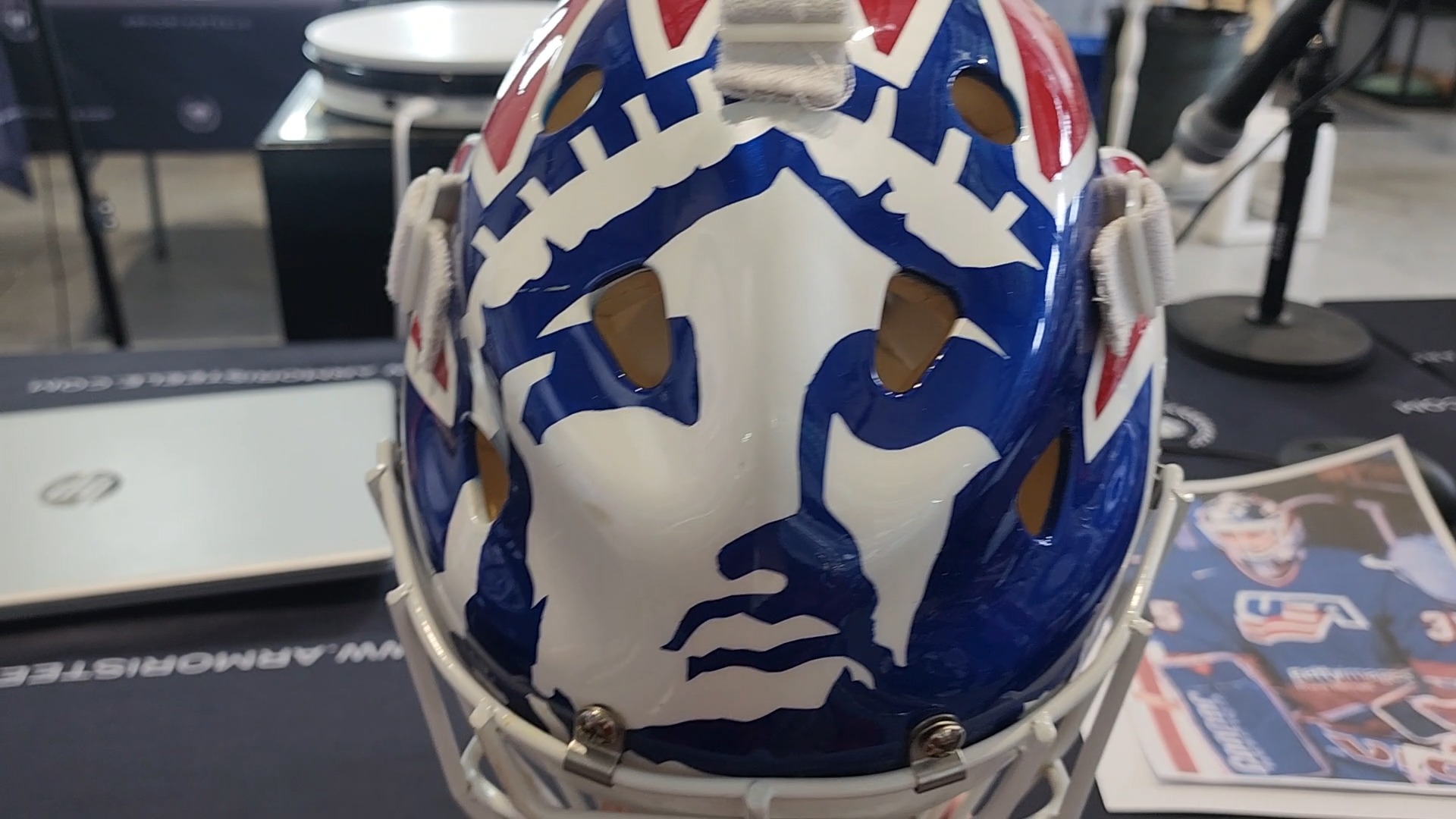Featuring Mike Richter goalie mask: 🇺🇸 An American Hockey Icon
