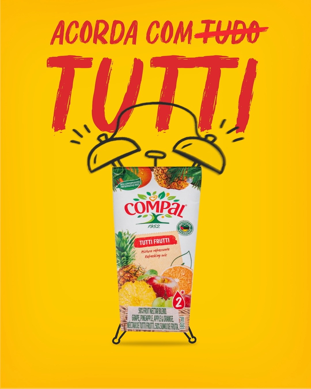 Acorda com Tutti!! ⏰ #Compal... - Compal Moçambique | Facebook