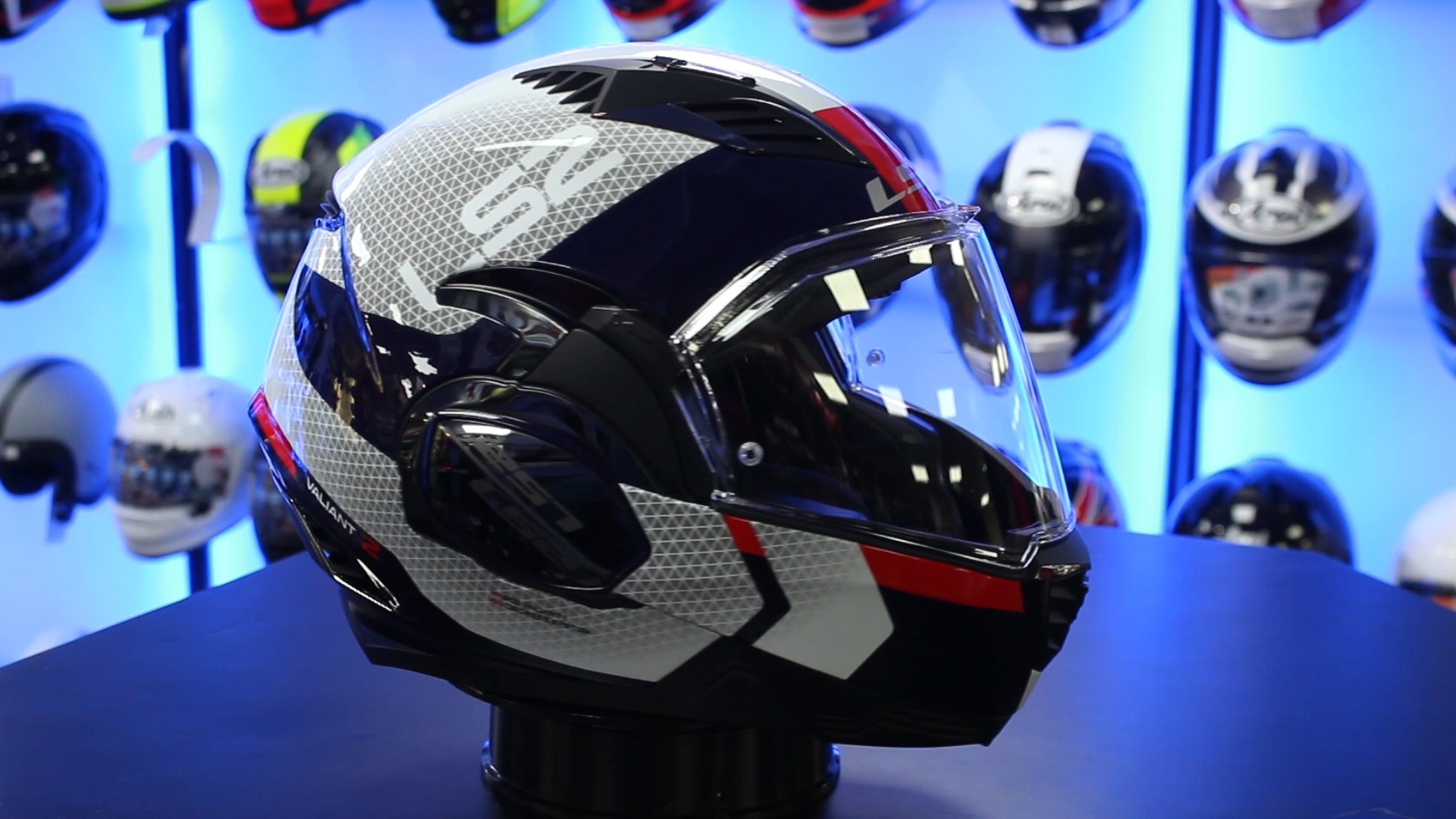 ls2 ff900 valiant ii citius helmet Helmets Modular (Gloss White LS2 Helmets Valiant II Modular