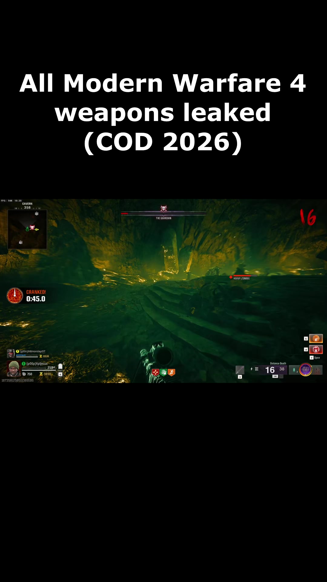 Modern Warfare 4 all weapons leaked (COD 2026) #COD #callofduty # ...