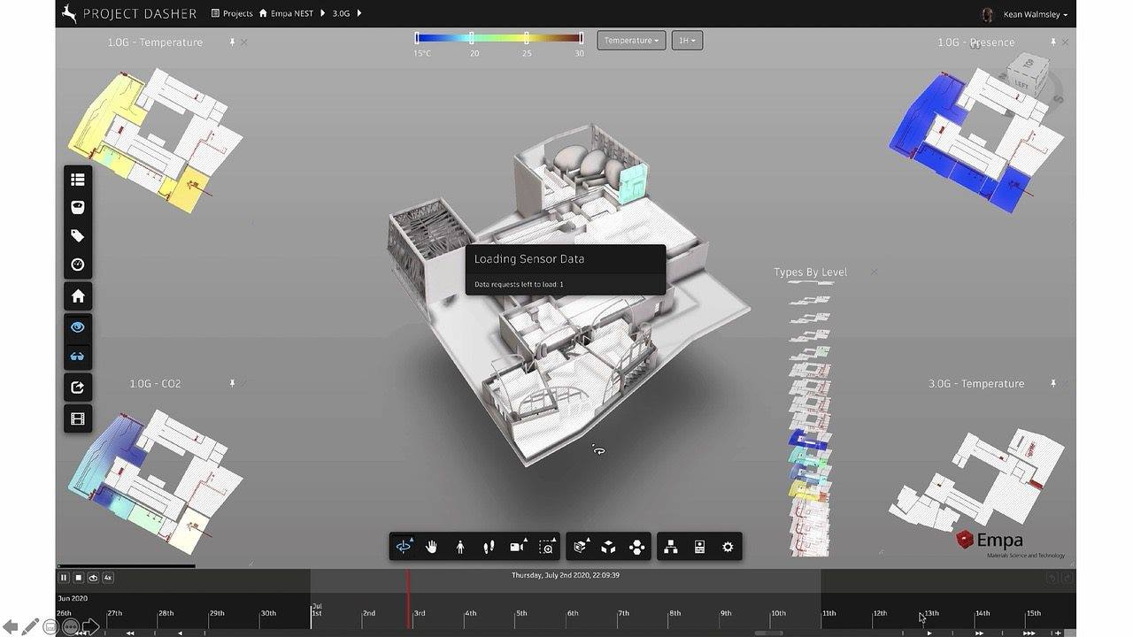 Project Dasher uses a BIM-based platform to provide building owners ...