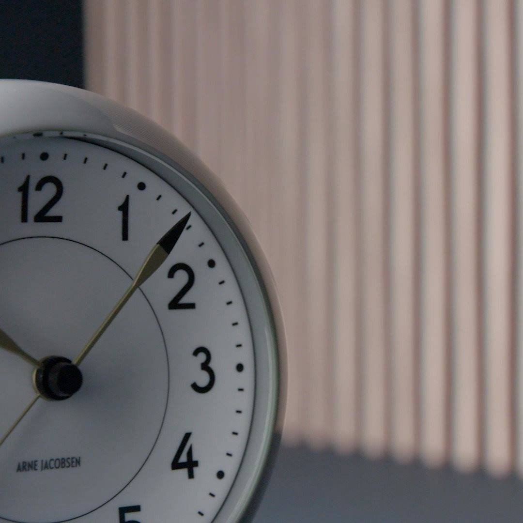 Did you know that all Arne Jacobsen Table Clocks are equipped with