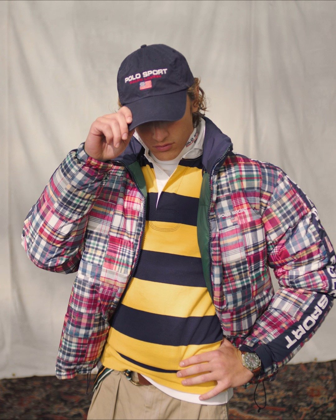 An iconic pillar of Polo Ralph Lauren outerwear blends prep and