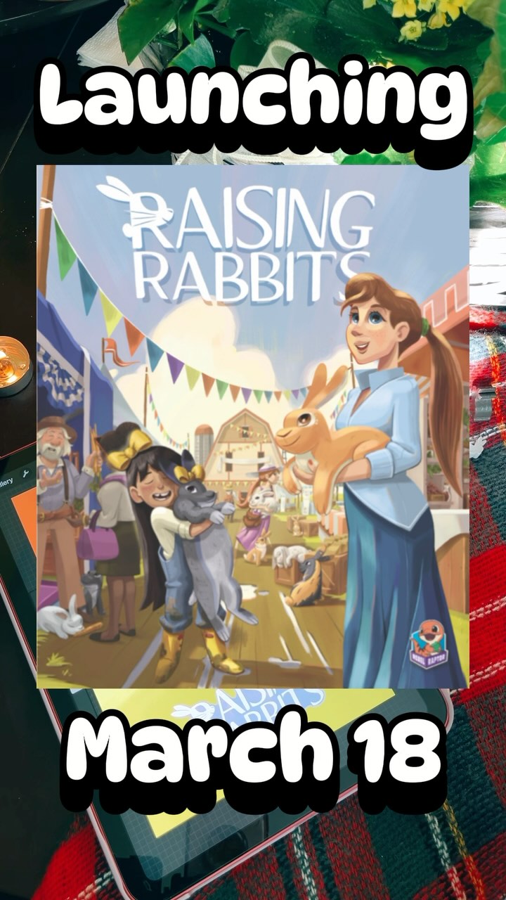 Get 30% OFF Raising Rabbits Now On Kickstarter! | Rebel Raptor Games ...