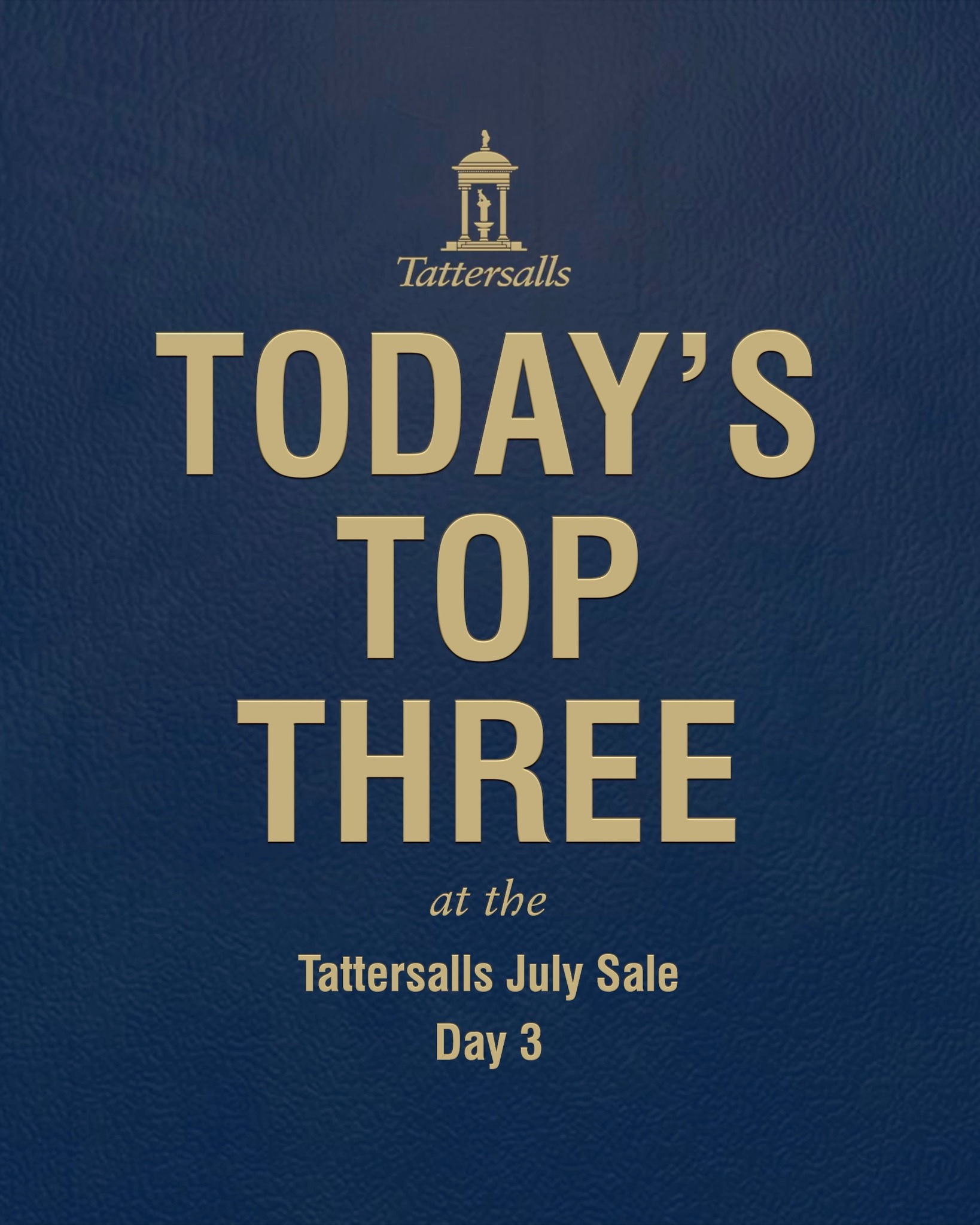 Tattersalls July Sale, Day 3 | Tattersalls