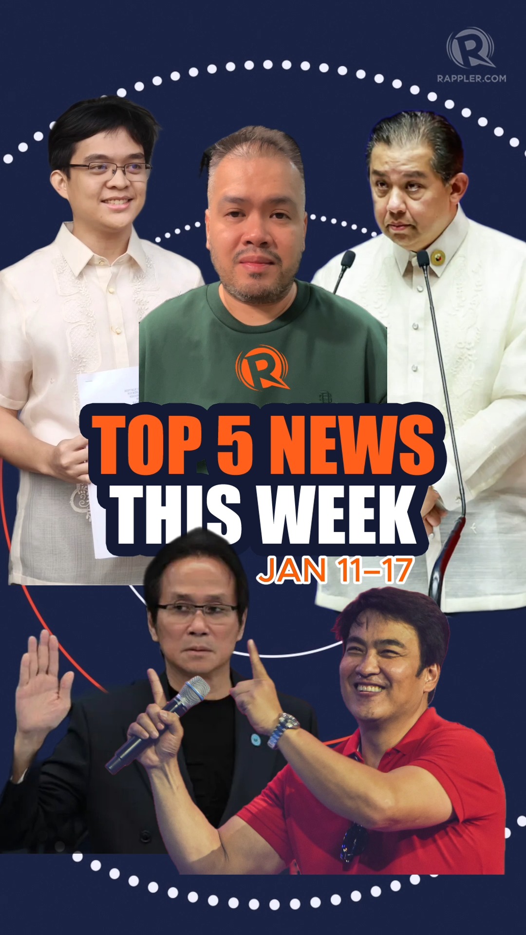 TOP 5 NEWS THIS WEEK 📰 Sina Leandro Leviste, Bong Revilla, Atong Ang ...