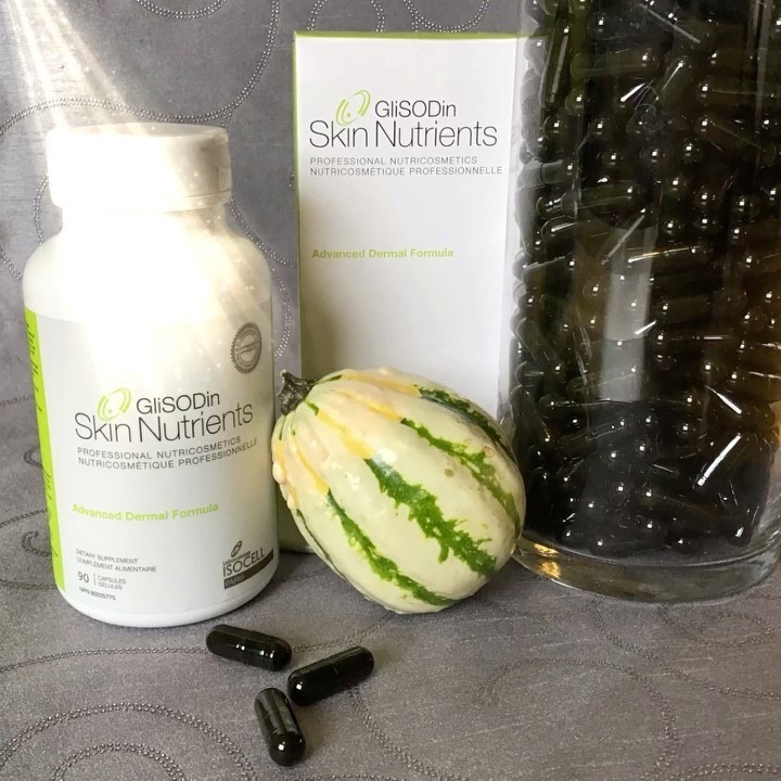 Get the GliSODin ® GLOW!, Clinically proven,, after only 3 months of using, GliSODin ® Skin Nutrients Advanced DERMAL / ANTI-AGING Formula, - fine lines and wrinkles improved by 42%,
