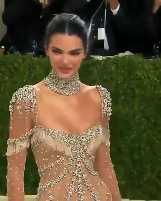 open lace back dress Kendall Jenner Inspired Prom Dress, Spaghetti Straps Jersey Prom Dress   Dresses