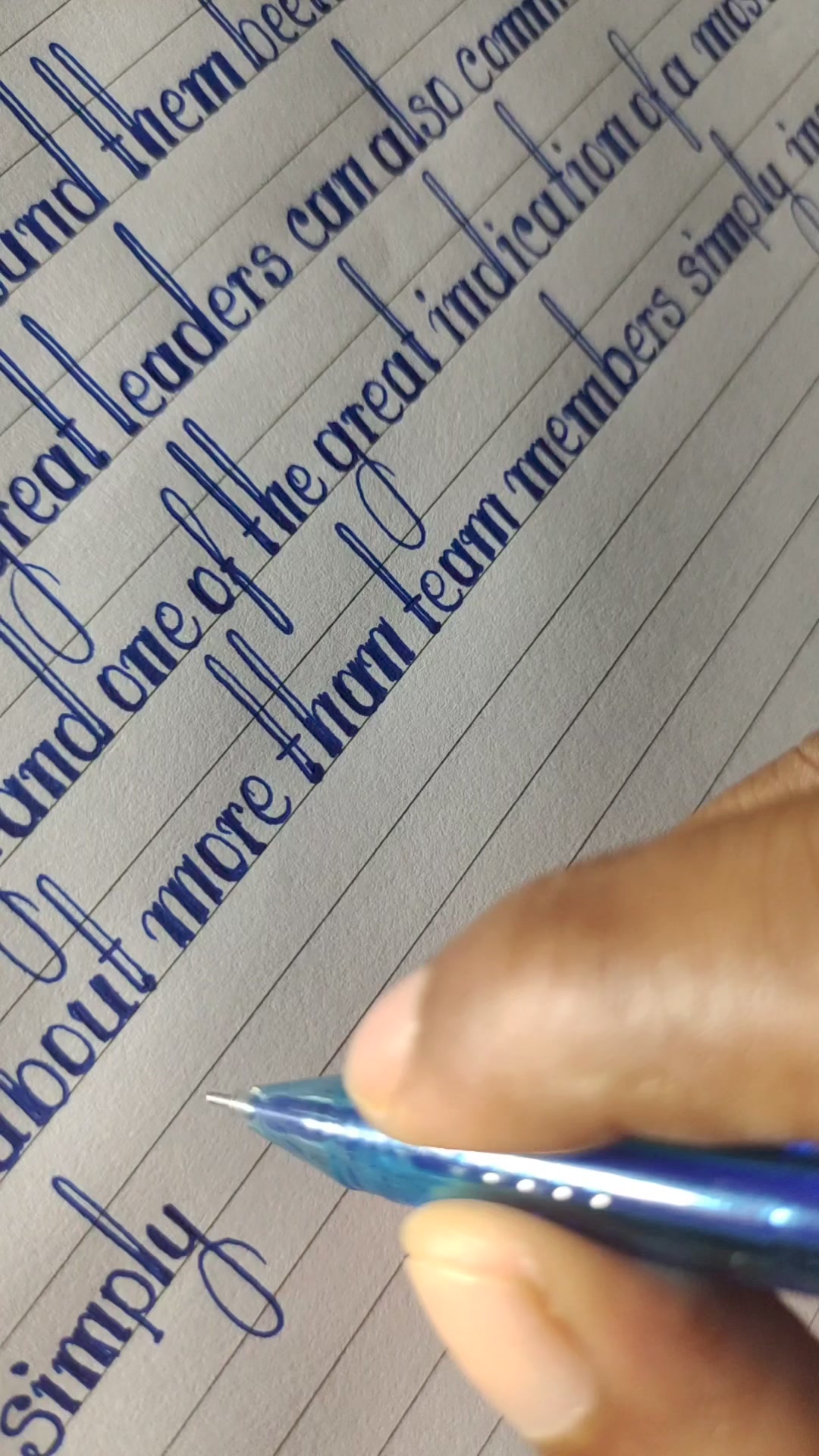 English Handwriting Practice Hand Writing