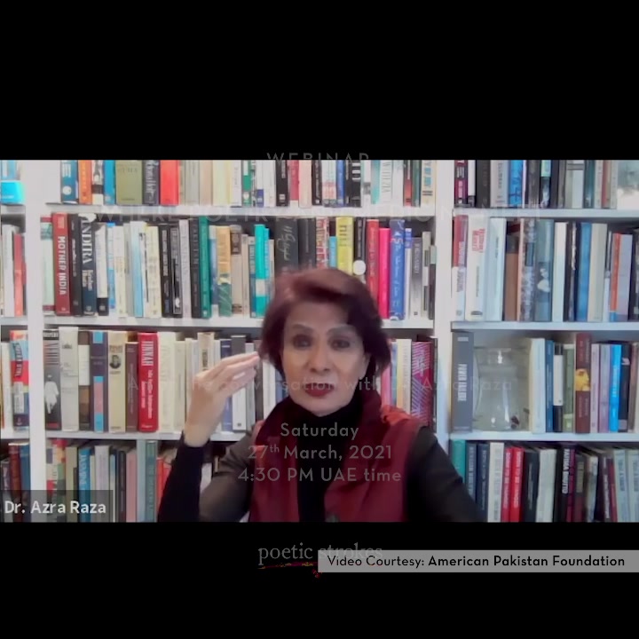 Dr Azra Raza's book, The First... - Adab Festival Pakistan | Facebook