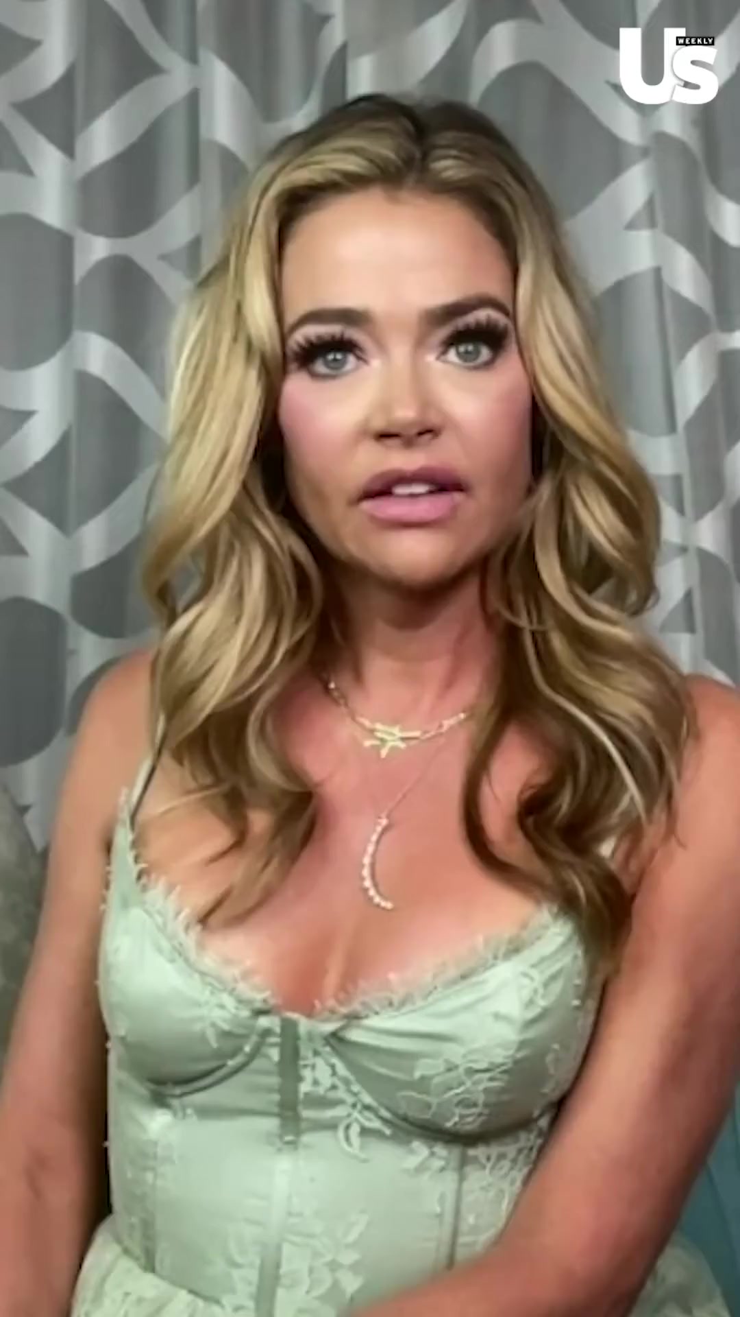 denise richards green dress The internet owes an apology 💜 OUT NOW on YT: DumbBlondePod fallforever22