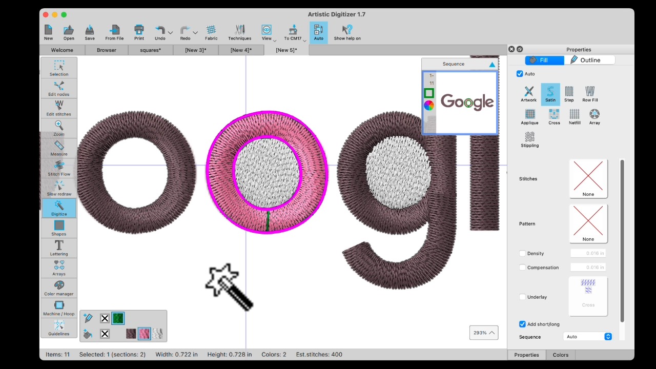 Artistic Digitizer Hidden Tools - Part 3 | Janome Sewing Machines
