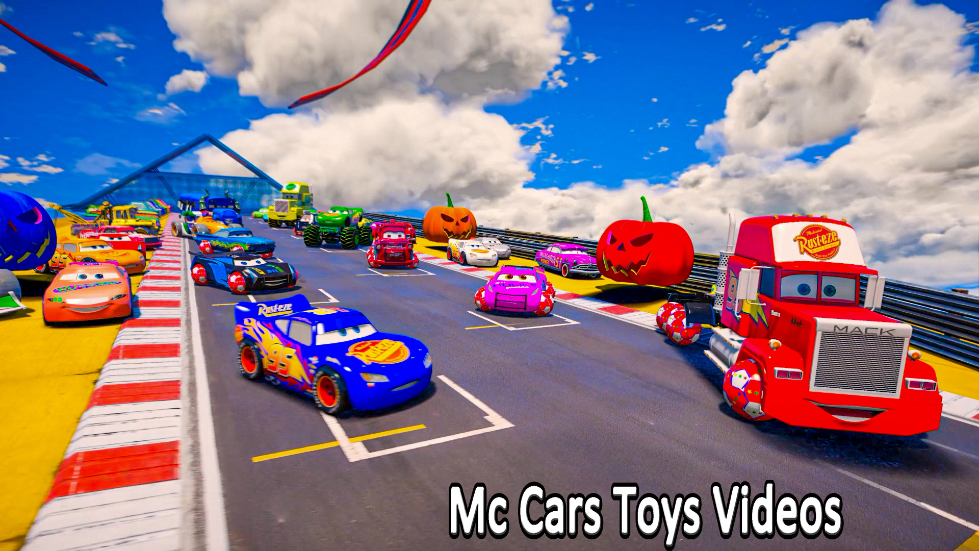 Cars 3 Fabulous McQueen Mack & Friends Trucks Disney Pixar Cars 3 ...